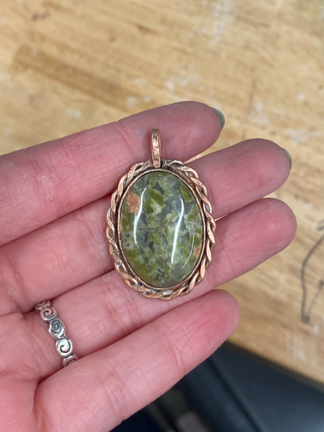 Bezel Pendant